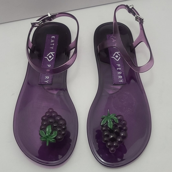 Katy Perry grape gelly sandals - Picture 4 of 6